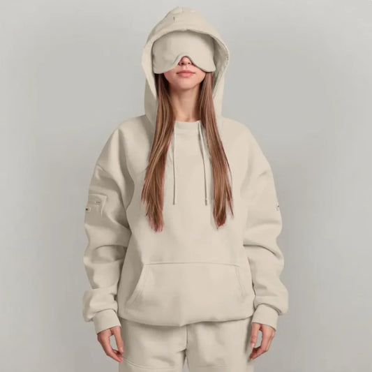 CloudHood Airplane Mode Travel Hoodie
