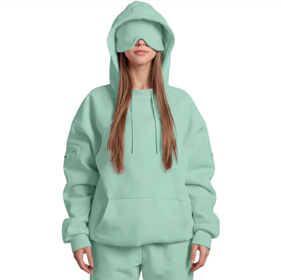 CloudHood Airplane Mode Travel Hoodie